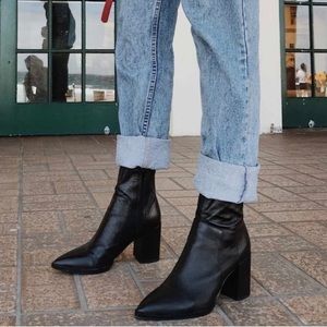 Revolve Tony Bianco Leather Booties